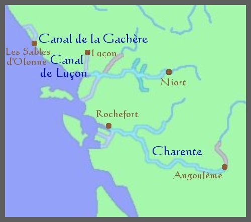 carte entre Loire et Gironde 1