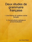 Etudes de grammaire française